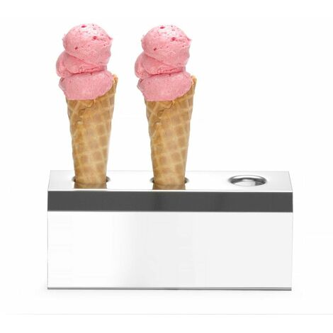 Supporto per gelato in acciaio inox per 3 waffle - Hendi 755730 (1/4)