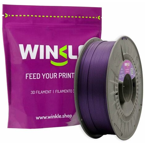 Winkle Filamento PLA Viola Lucido Pla 1.75mm Filamento Stampa Stampante 3D  Filamento 3D Colore Shiny