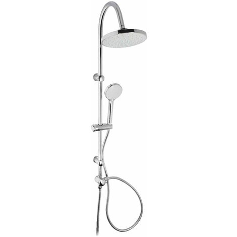 Metaform Voyager Doccia Mix, Acciaio Cromato, Cromo, 20 cm