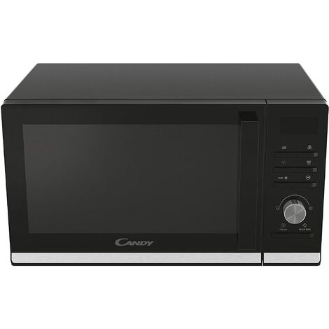 Candy Moderna Forno a Microonde con Grill, 25 Litri, 900W, 40 Programmi, 6 Livelli di Potenza, Funzioni Defrost e Autoclean, App hOn, Libera Installazione, 48,3 x 42 x 28,1 cm, Nero - CMGA25TNDB