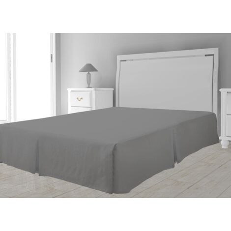 Soleil d'ocre senza Tempo Cache Mottonatura Microfibra, Poliestere, Grigio, 140 x 190 cm