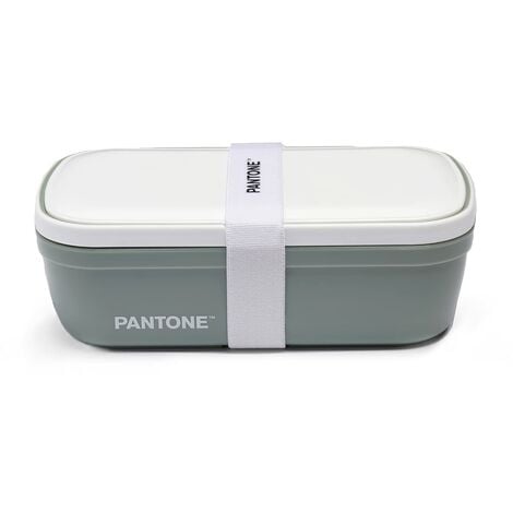 PANTONE™ - Porta Pranzo Stile Bento Box con Divisorio Interno e