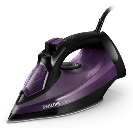 Philips Domestic Appliances 5000 Series Ferro da Stiro a Vapore - 2400W,  Vapore 45g/min, Colpo di