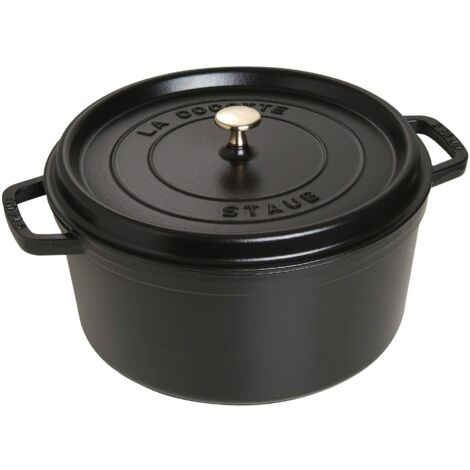 STAUB La Cocotte Casseruola, Ghisa, Nero, 30 cm (1/5)