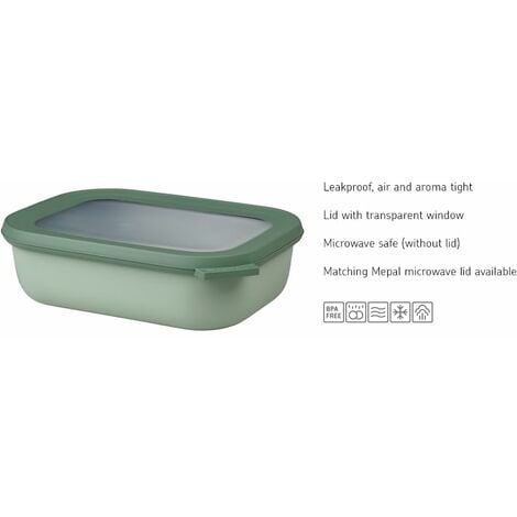 Mepal - Multi Bowl Cirqula Rectangular - Contenitori Plastica con