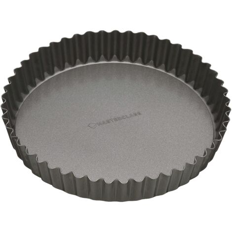 Kitchen Craft Teglia Antiaderente Con Base Removibile Rotonda, 23 Cm, Nero (1/4)