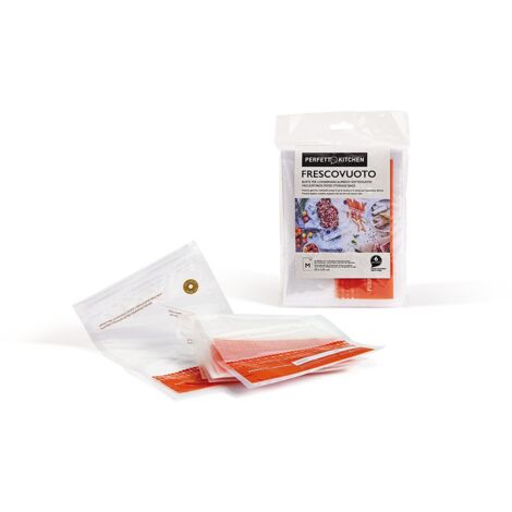 Frescovuoto Buste Sottovuoto Per Alimenti - 6 Pezzi 25x34 Cm, Per Conservazione Cibo In Frigo - Foto 2