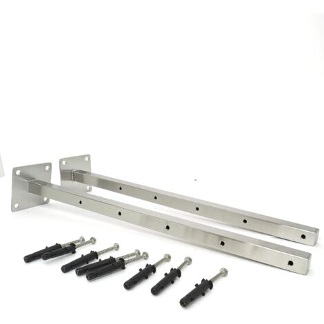 INOXLM Bracci per stendibiancheria a muro stendibiancheria da parete Made in Italy acciaio inox (1/5)