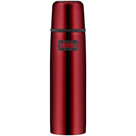 Thermos Light & Compact Bottiglia, Acciaio Inossidabile, Cranberry Red Polished, 0,75 l (1/5)