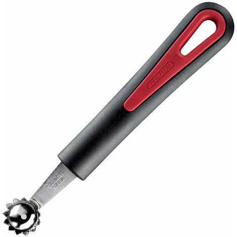 Westmark Scavino/Leva-picciolo per pomodori, Con lama seghettata, ø 2,1 cm, Lunghezza: 16,6 cm, Acciaio inox/Plastica, Gallant, Nero/Rosso, 29202270 (1/5)