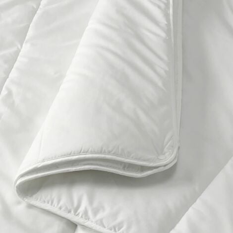 Italian Bed Linen Piumino 4 Stagioni Prestige, Microfibra, Bianco, 200 x  200 cm