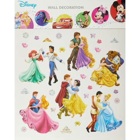 AG Design - Wall Sticker Disney - Autoadesivo - Disney Princesse