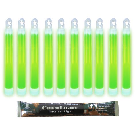 100 Bastoncini Luminosi Per Feste - 55,9 Cm - Durata 9 Ore - Impermeabili E Multicolore Con Connettori - 2