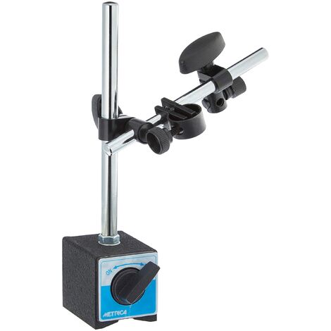 Metrica 46015 Base Magnetica, H 230 mm, 45 Kg per Comparatore