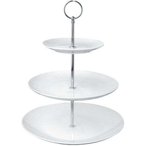 Alzata Per Torte A 3 Ripiani Per Bambini - OlyPegic Porta Dessert In Plastica, Facile Da Montare, Per Feste E Compleanni - 2