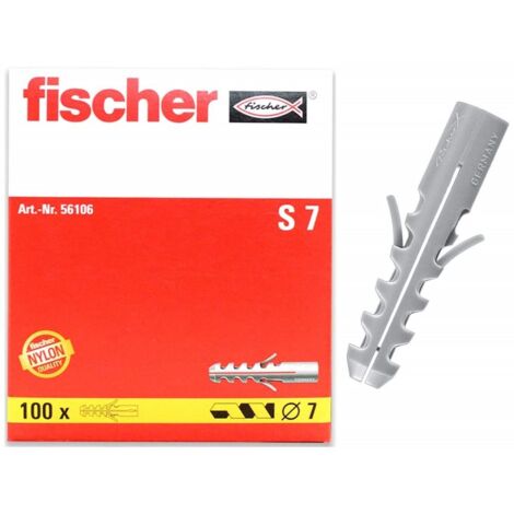 fischer - Tassello S 7 / (Pac da 100 pz), 56106