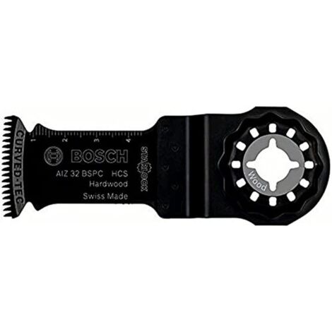 Bosch Professional 5x BIM Lama per tagli dal pieno AIZ 32 BSPB (per legno duro, 50 x 32 mm, accessori utensili multifunzione)