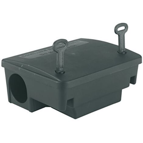 Kerbl 299636 Köderstation Blocbox Beta, 22.5 x 18.5 x 9.5 cm, gegen Ratten 22,5 x 18,5 x 9,5 cm
