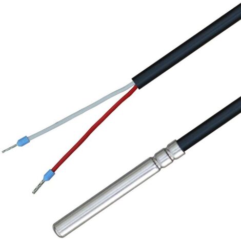 Sonda Temperatura IOVEO NTC 10KOHM - Con Cavo PVC 2 Metri, Campo -35°C A 105°C, Per Riscaldamento/Climatizzazione - Foto 10