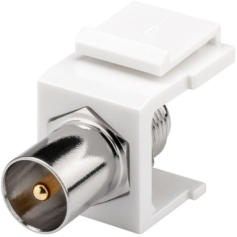 3x Cat6A Scatola Rete Con Keystone Jack Modulo 10Gbit RJ45 Lan + TV Sat - Foto 7