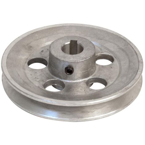 Fartools 117255 - Puleggia in alluminio, diametro 120 mm, alesaggio 19 mm