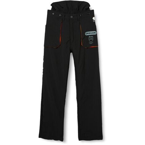 Oregon Scientific Yukon, Pantaloni con protezione antitaglio per motosega,  tipo A, taglia: L