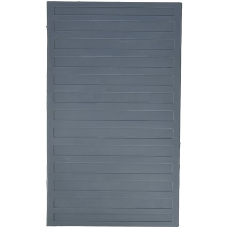 Foppapedretti Tappeto Porta Ferro Ricambio per Assai, grigio