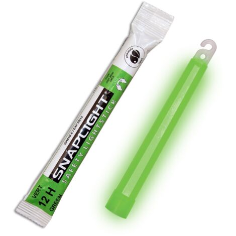 Bastoncini Luminosi Cyalume SnapLight - Confezione Da 30 Pezzi (10 Bianchi 8h, 10 Rossi 12h, 10 Verdi 12h)