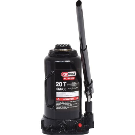KS Tools 160.0358 Martinetti idraulici a bottiglia,20 t