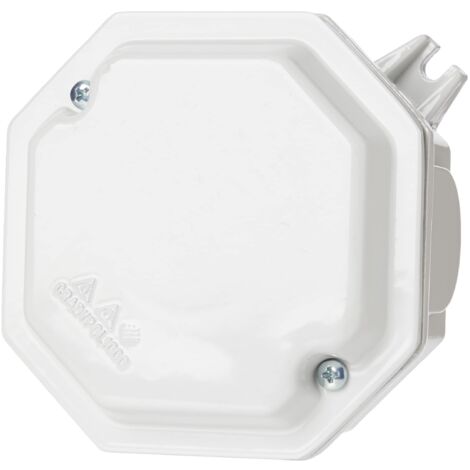 Scatola Di Giunzione Rotonda IP44 Impermeabile (65 X 30 Mm) Per Impianti Elettrici Esterni E Protezione Dei Cavi - Foto 6