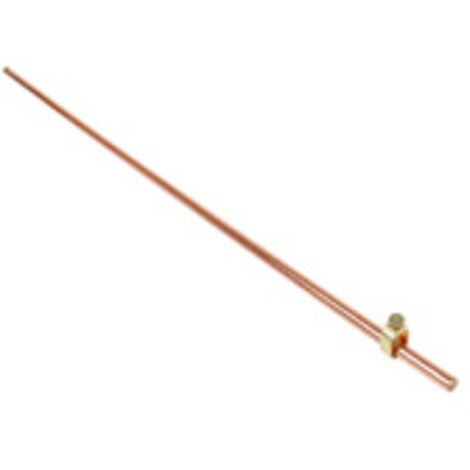 Debflex 702600 - Canna da terra in rame, 1 m