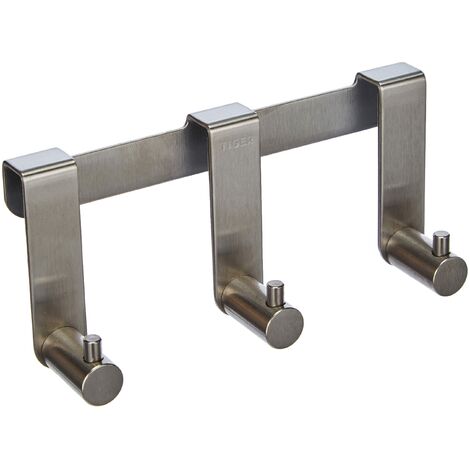TG. 40x40x20cm) Tiger Items Gancio, Acciaio Inox, Cromato, 4 x 4 x