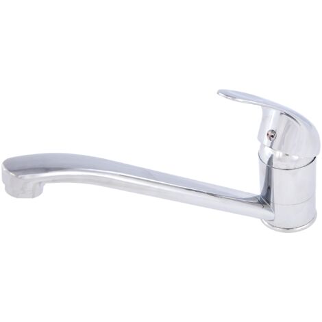 DP Bath GC-0006 Rubinetto Lavello, Argento (1/4)