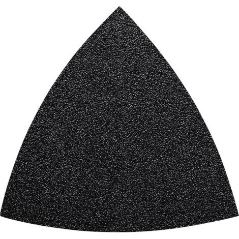 FEIN 50 Fogli abrasivi con Grana 150, Lunghezza bordo 80 mm, Confezione 50 pezzi, Universale, impiego universale su quasi tutti i materiali. Non forato, fissaggio rapido a Strap