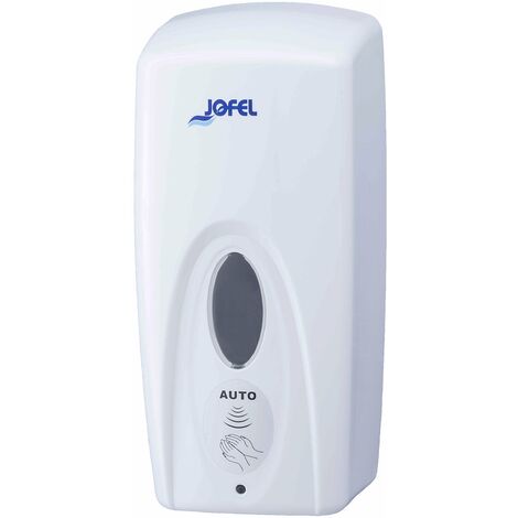 Jofel Distributore Carta A Strappo Continuo Per Rotoli Fino A 205 Mm – Igienico E Pratico, Custodia In ABS Bianco, Modello Classic AG20020