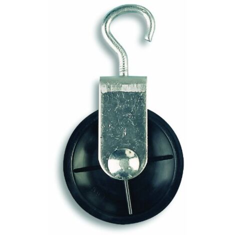 RDEXP 40 Pulegge Singole In Nylon Con Ruota In Acciaio Inox, Dimensioni 6x2,2 Cm, Resistenti E Versatili Per Sollevamento E Scorrimento.