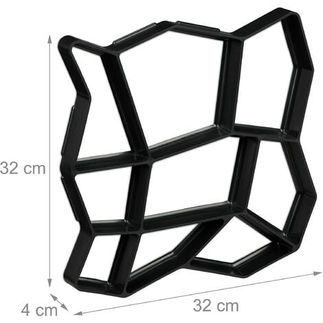 Set da 2 stampi per cemento per vialetti