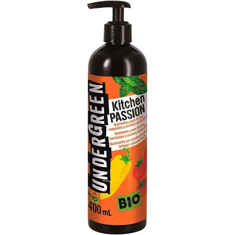COMPO CONCIME LIQUIDO PER ORTAGGI PICCOLI FRUTTI E AROMATICHE KITCHEN PASSION 400 ML (1/5)