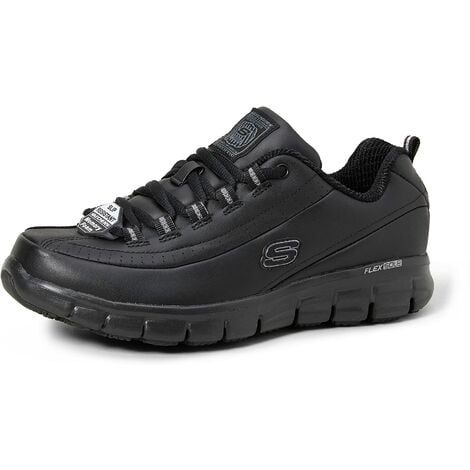 Skechers Sure Track Trickel Scarpe Antinfortunistiche Donna Nero Blk 40 EU