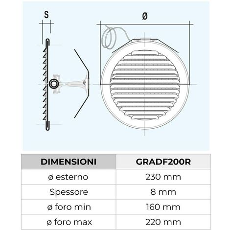 Cappe di aspirazione e bocchette di ventilazione : TUBO RAME