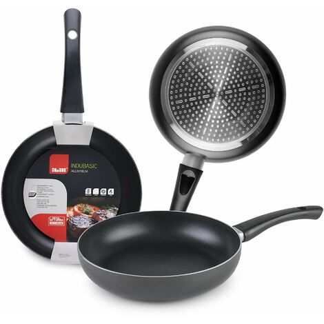 IBILI, Padella Indubasic, 16 cm, alluminio, antiaderente, adatta ai piani ad induzione. (1/4)