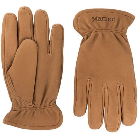 Marmot Uomo Basic Work Glove, guanti foderati in pelle, guanti da lavoro  robusti con fodera interna