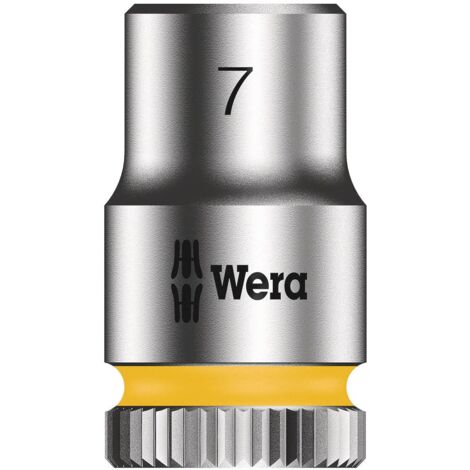 Wera, 8790 HMA Bussola per cricchetto Zyklop con attacco da 1/4", 7.0 mm (1/3)