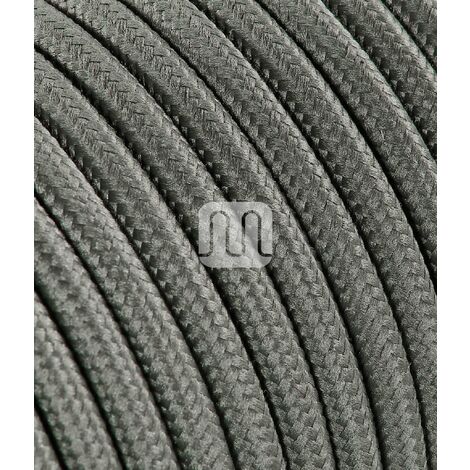 Cable électrique H03vv-f, 3G0 X 0.75 Mm2 Noir 5 M