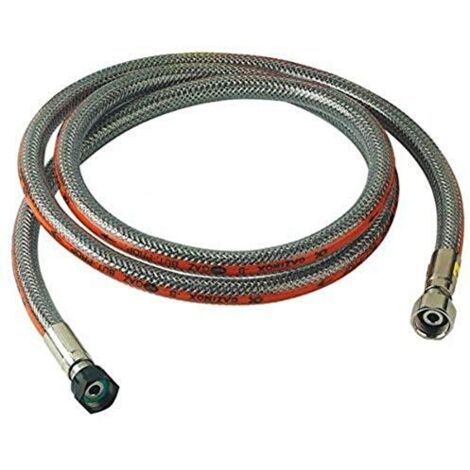 Comap S651121 INOX - Tubo di gas butano/propano 1,00 m