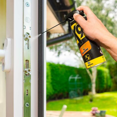 Bardahl K9 - Lubrificante al Silicone Spray Impermeabilizzante, Lubrificante al Silicone Trasparente per Plastica, Gomma, Legno e Meccanismi, Spray Silicone Lubrificante Inodore e Incolore