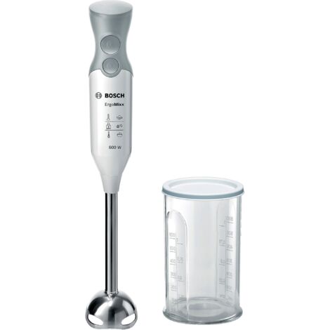Bosch MSM66110 Frullatore a Immersione Bianco Grigio Potente