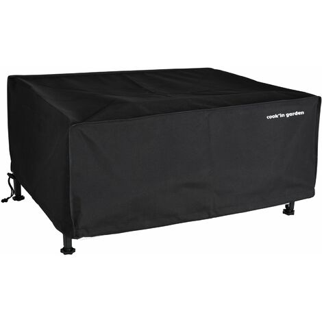 Cook'in garden - Custodia di Protezione per Piastra da appoggio, Rettangolare, Dimensioni: L 69 x P 59 x H 21 cm