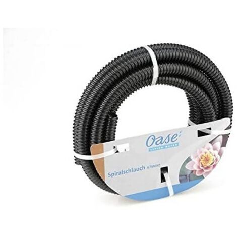 Oase 57564 Spiralschlauch Schwarz 1 1/4", Tubo a Spirale Nero 1 1/4" 10 m