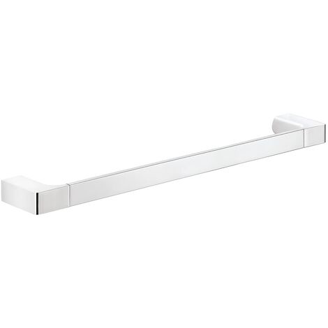 Gedy G-Kuala Lumpur Porta Asciugamani CM.45, Colore Cromo, Componenti Realizzati in Cromall, Ottone e Vetro, Garanzia 2 Anni, Misure 2,5 x 45 x 6,6 CM e Peso 0,556 kg, Design R&S, Cromato, 45 cm (1/4)